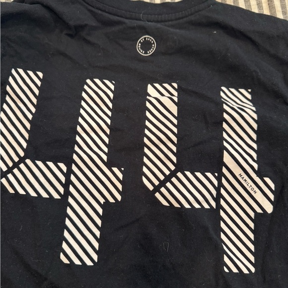 Lewis Hamilton Black T-Shirt size XS Mercedes Petronas F1 Formula One - Picture 4 of 4